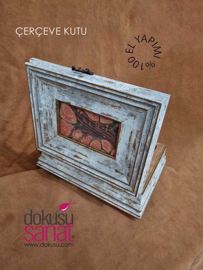 Çerçeve Kutu Ebrulu - Görsel 2