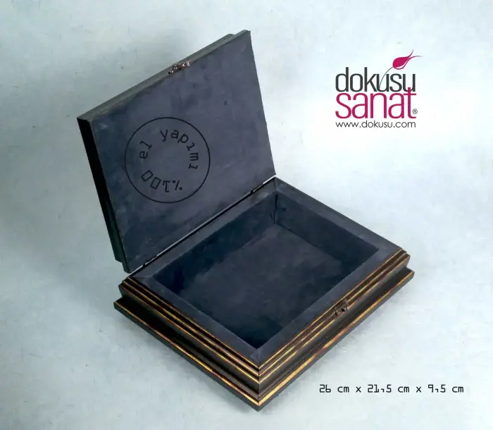 Çerçeve Kutu Ebrulu - Görsel 5