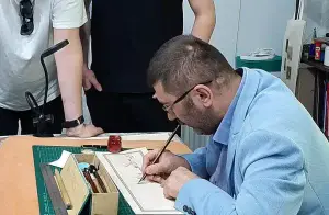 Cemali Gündoğdu ile hüsn-i hat kursu 2024 2025 dönemi