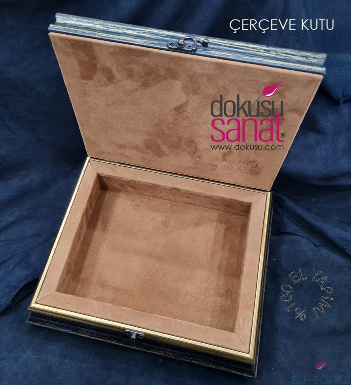 Çerçeve Kutu Hatip Ebrulu - Görsel 2