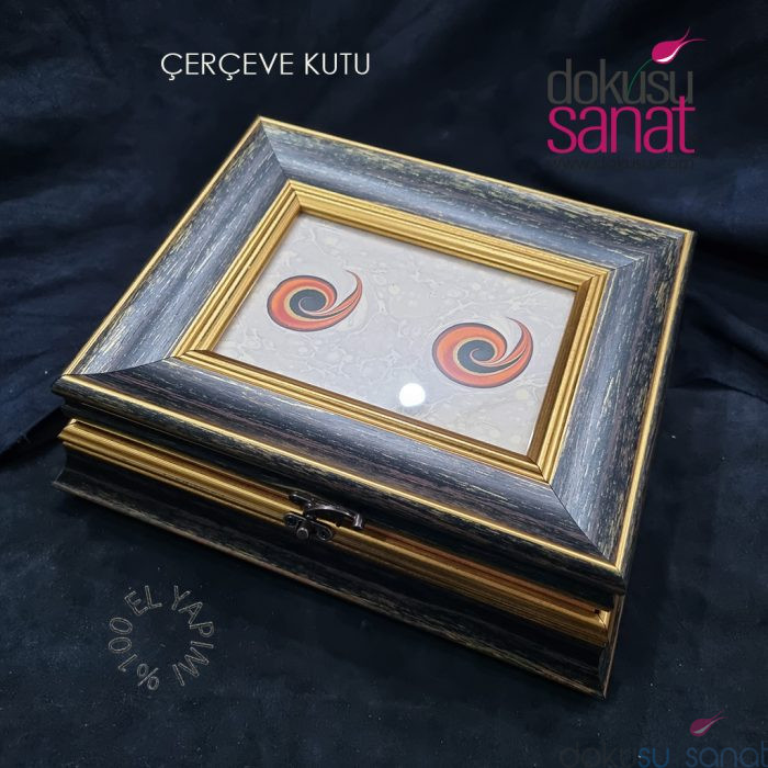 hediyelik ebrulu kutu fiyatı