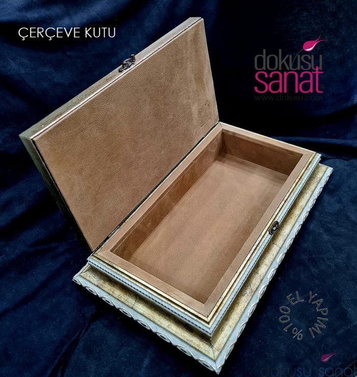 Hediyelik Kutu Karanfil Ebrulu - Görsel 2