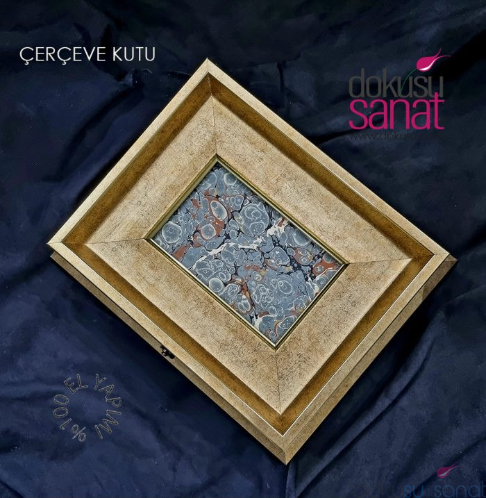 Hediyelik Kutu Ebrulu - Görsel 2