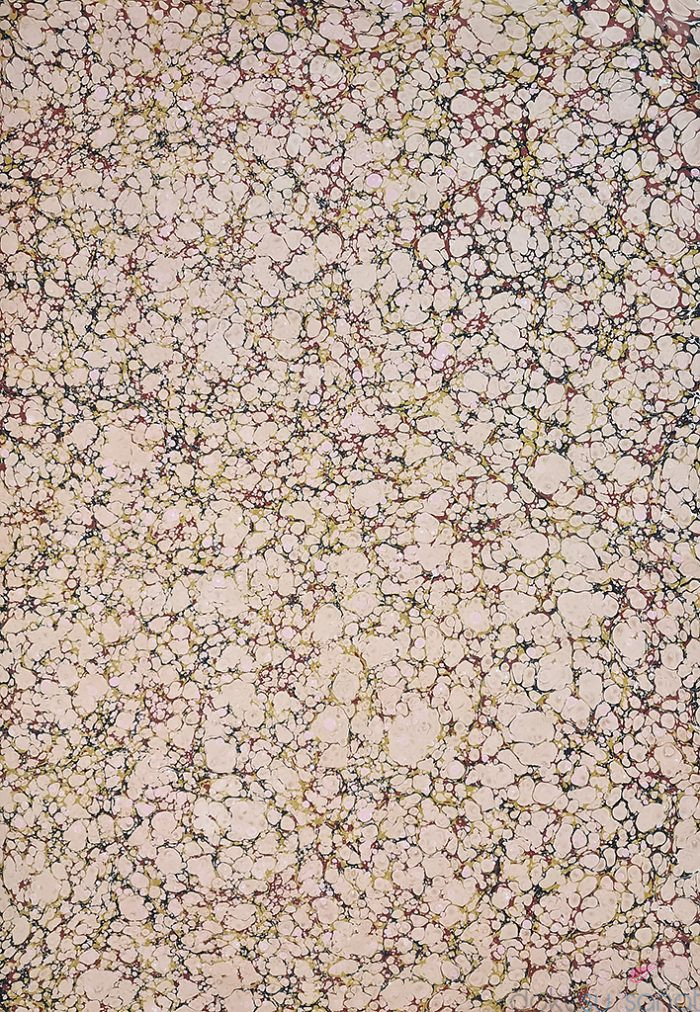 Murakka için somaki ebru. 70x100 cm büyük boy ebru